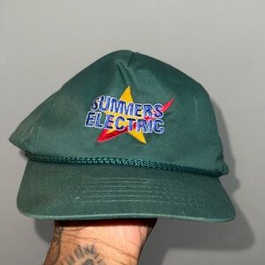 Summers Electric Green Cap